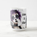Search for gothic girl mugs Skull