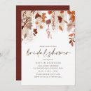Search for rust bridal shower invitations Orange