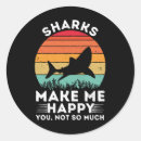 Search for happy shark stickers Ocean