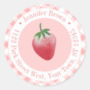 Search for summer address stickers Watercolor