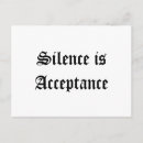 Search for silence postcards Quote