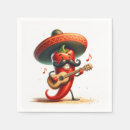 Search for chili pepper napkins Sombrero