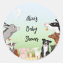 Search for baby farm animal stickers Pig