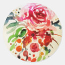 Search for letter wedding stickers Floral