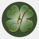Search for irish wedding stickers Clover