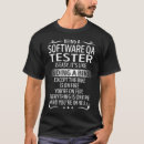 Search for software tshirts Tester