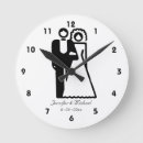 Search for and groom bride clocks Cute