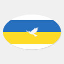 Search for flag oval stickers Ukrainian
