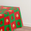 Search for christmas red and green tablecloths Modern