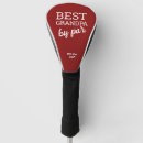 Search for red golf head covers Best grandpa by par