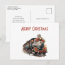 Search for railroad christmas cards Transportation