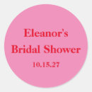 Search for red bridal shower stickers Trendy