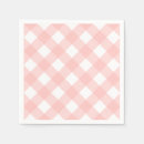 Search for pink gingham napkins Easter
