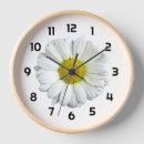 Search for daisy flower clocks White