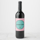 Search for bridesmaid wine labels Shower