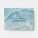 Search for beach wedding envelopes Coastal chic