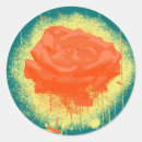 Search for vintage red rose stickers Nature