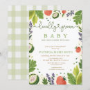 Search for organic baby shower invitations Vegetables