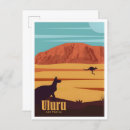 Search for uluru national park postcards Australia