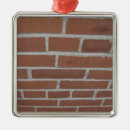 Search for brick christmas tree decorations Red