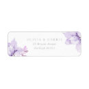 Search for purple elegant return address labels Lavender
