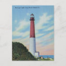 Search for long beach island postcards Lighthouse