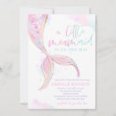 Search for mermaid baby shower invitations ocean