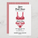 Search for red lingerie shower invitations Party