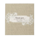 Search for lace notepads rustic