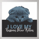Search for russian blue cat art Kitten