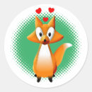 Search for cute cartoon fox stickers Kids