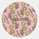Search for pink flower pattern stickers Green
