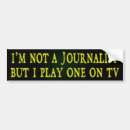 Search for journalists bumper stickers Cnn