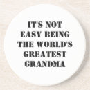 Search for grandmas coasters Granny