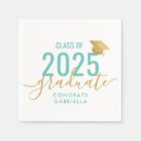 Search for teal and gold graduation High school