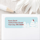 Search for winter cardinal return address labels Snow