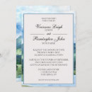 Search for serenity blue wedding invitations Serene