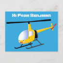 Search for helicopters postcards Flight