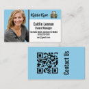 Search for id business cards Qr code