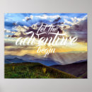 Search for the adventure begins posters Mountain