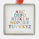 Search for alphabet christmas tree decorations Studio shot