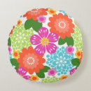 Search for bright floral cushions Tropical