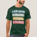 Search for hearing impaired tshirts Accessibility