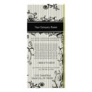 Search for black and white rack cards Pink