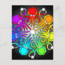 Search for cuttlefish postcards Octopus