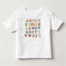 Search for alphabet letter tshirts Preschool
