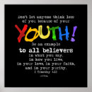 Search for christian youth posters Verse