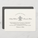 Search for fleur de lis wedding invitations Elegant