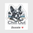 Search for chill out stickers Dog lover