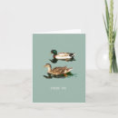 Search for ducks note cards Nature